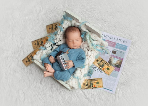 Ньюборн позировка